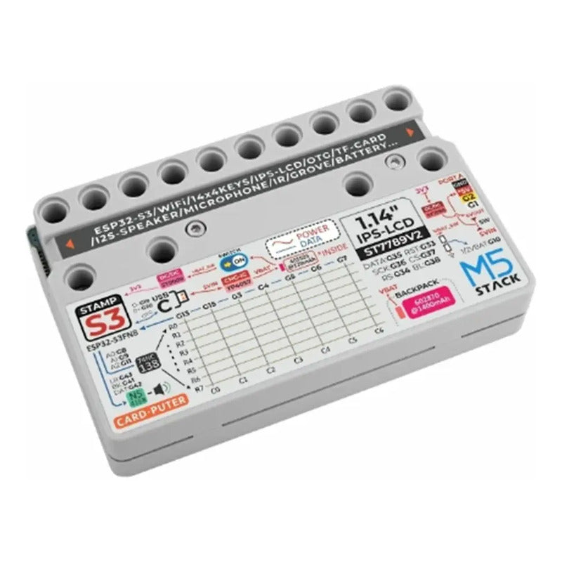 M5Stack Cardputer K132 com StampS3 ESP32-S3 e Teclado