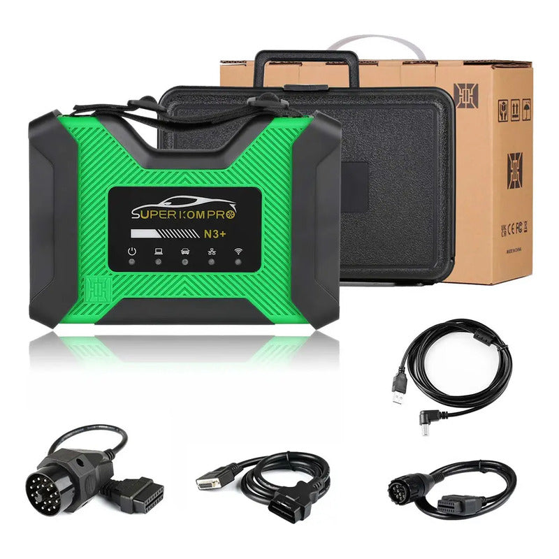 Interface de Diagnóstico Super ICOM Pro N3+ – J2534, DoIP e Wi-Fi