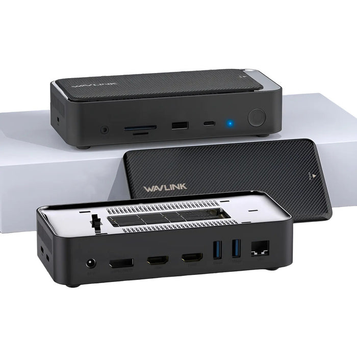 Dock Station Wavlink WL-UMD23M 13 em 1 com SSD M.2 e Triplo Monitor 4K