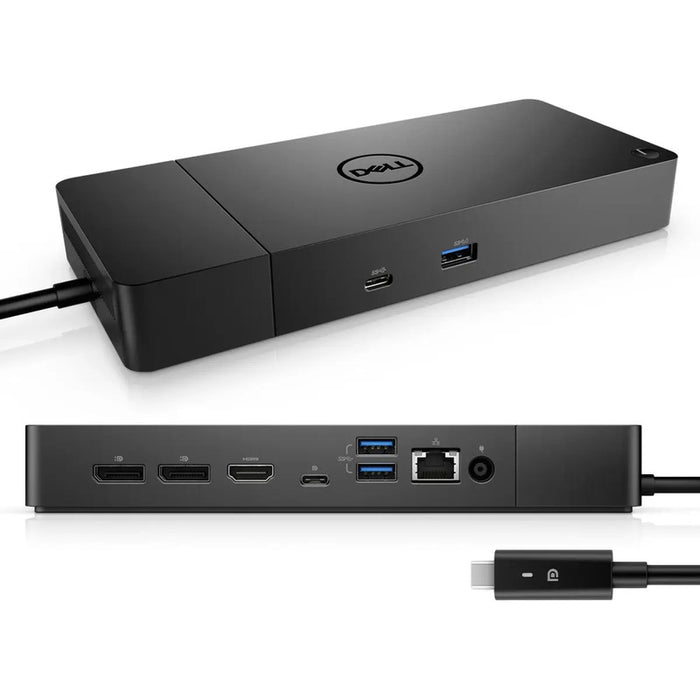 Dock Station Dell WD19S com Fonte 180 W – USB-C e Triplo Monitor
