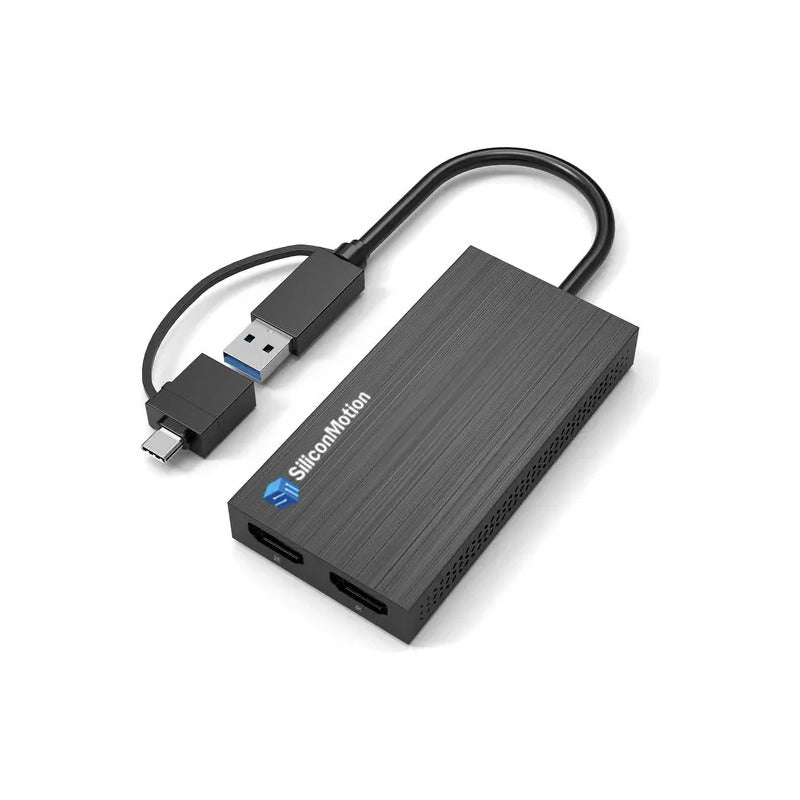 Adaptador Wavlink WL-UG7602H USB 3.0/USB-C para 2 HDMI